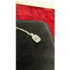 Image 5 : 1.0 Carat Emerald Cut Moissanite Halo Necklace, 16"-18" Long,Mounted in 925 Sterling Silver