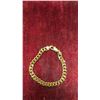 Image 3 : 18-Karat Gold Plated 7.5mm Cuban Link Bracelet, 8" Long