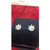 Image 2 : 925 Sterling Silver 1.0 Carat Each Moissanite Lab Diamond Stud Earrings, D-VVS1, GRA Report