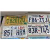 Image 2 : Collection of 14 Vintage United States License Plates from Various States, 1988-2003