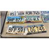 Image 3 : Collection of 14 Vintage United States License Plates from Various States, 1988-2003