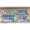 Image 4 : Collection of 14 Vintage United States License Plates from Various States, 1988-2003