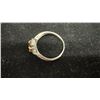 Image 2 : 2.37 Ct T.W. Oval Natural Yellow Sphene - Adamantine Luster Gemstone in Solid Silver Setting, Sz 6.