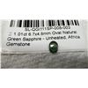 Image 7 : Natural Green Sapphire, Bluish Violet Iolite, and Green Sapphire
