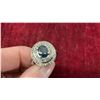 Image 5 : 1.33 Ct 7.5 x 6mm Oval Natural Greenish Blue Sapphire, Heated Australian Gem with Solid Silver