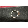 Image 2 : 2.25-Carat VS Oval Natural Purplish-Pink Rhodolite Garnet Sterling Silver Ring, Sz 7.75