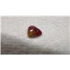 Image 7 : Natural Unheated Green Tourmaline, Purplish Red Heart Shaped Ruby, and Pear Cabochon Natural Opal