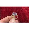 Image 6 : 1.74 Ct 8mm VS Round Brilliant Natural Purple Amethyst Ring in Sterling Silver Setting, Sz 7
