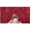 Image 6 : 1.68 Ct 8 x 5.4mm VS Round Brilliant Natural Purple Amethyst Ring, in Sterling Silver Setting