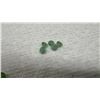 Image 11 : Loose Gemstone: Ruby, and Sapphires, Round Cut Natural Unheated Emeralds, Brazil (20)