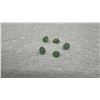 Image 13 : Loose Gemstone: Ruby, and Sapphires, Round Cut Natural Unheated Emeralds, Brazil (20)