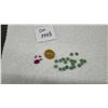 Image 1 : Loose Gemstone: Ruby, and Sapphires, Round Cut Natural Unheated Emeralds, Brazil (20)