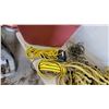 Image 5 : Assorted Yellow Polypropylene Utility Rope, Tie-Down Strap, with Storage Tub