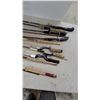 Image 2 : Lot of Assorted Fishing Rods with Cork and Foam Handles, 10x