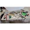 Image 1 : Hacksaw, Squeegee, Small Sledgehammer, Rubber Mallet, Ice Scraper, Wire Brush, and More