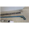 Image 2 : Aluminum Spirit Levels, 35" Metal Straight Edge Ruler, and Blue Conduit Bender and More