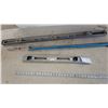 Image 4 : Aluminum Spirit Levels, 35" Metal Straight Edge Ruler, and Blue Conduit Bender and More