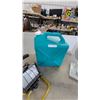 Image 3 : Portable Halogen Work Light, 6 US Gallon Water Jug, Simple Oscillating Fan