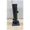 Image 4 : Powder-Coated Steel Mounting Post with Square Bolt-Down Base and Hardware Kit