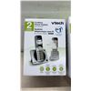 Image 2 : Vtech CS5219-2 DECT 6.0 Cordless Phone System with Call Block, 2 Handsets, Lot of 3.