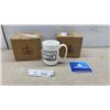 Image 1 : 2 White Ceramic Coffee Mugs "The Office"