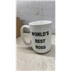 Image 3 : 2 White Ceramic Coffee Mugs "The Office"