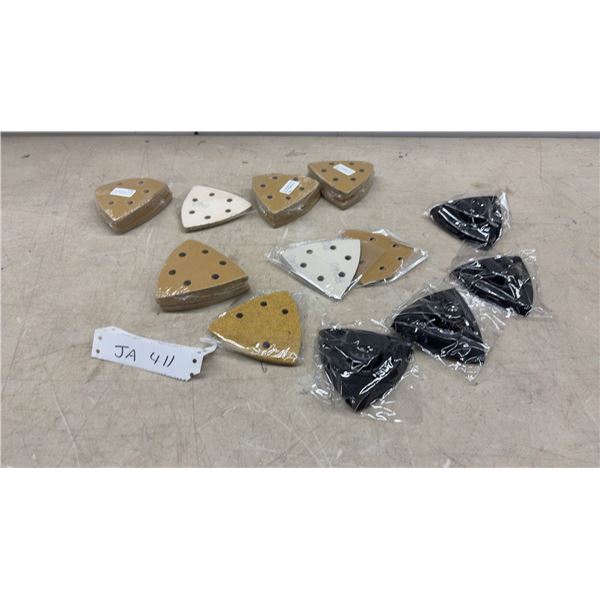 New 134 Piece Milwaukee Oscillating Tool Sanding Pads