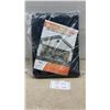 Image 1 : Magnetic Screen Door 16' x 7' Black Mesh Garage Screen