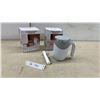 Image 1 : 2 Automatic Magnetic Stirring Cup Model HY-K620 with USB Cable, Lid