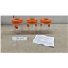 Image 1 : Set of 3 Solar-Powered Wasp and Insect Traps with Hanging Handles