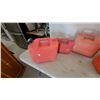 Image 3 : Five Plastic Gas Cans of Various Suze