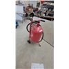 Image 1 : Portable Abrasive Sandblaster on Wheels with Pressure Gauge and Hose