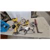 Image 1 : DeWalt Corded 3/8" Drill, Two Pneumatic Finish Nailers, Saw Blade, Wrench, and More