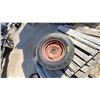 Image 2 : 2 New Harvest King Tube Type Nylon Tires on Steel Rims, 6.00-16