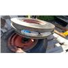 Image 3 : 2 New Harvest King Tube Type Nylon Tires on Steel Rims, 6.00-16