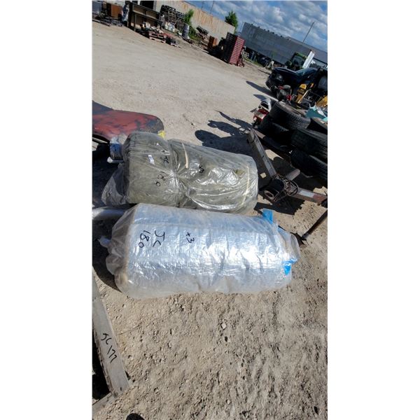 Rolls of Automotive Insulation Material, Plasticwrap