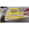 Image 2 : Yellow and Red ATV/UTV Front Brush Guards with Integrated Cargo Racks, Set of Two