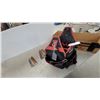 Image 1 : Husky Open-Top Tool Bag with Paslode Collated Framing Nails and More