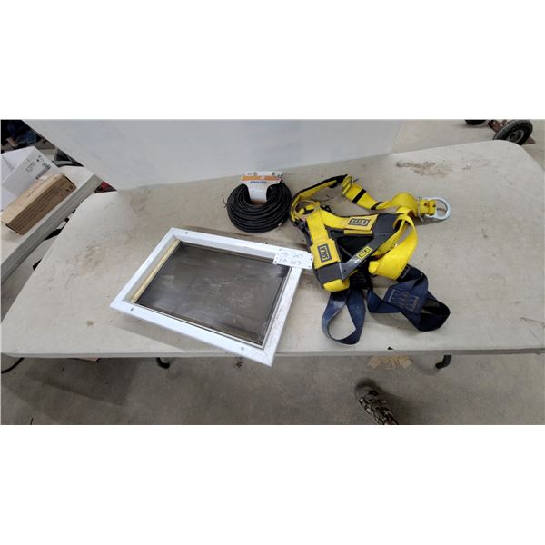 DBI-SALA Fall Protection Safety Harness, White Pet Door, Philips 100' RG6 Coaxial Cable, and More