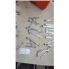 Image 3 : Craftsman Combination Wrench Set in Metric and SAE Sizes with Tool Bag M.Craft Recpicating Saw