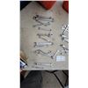 Image 4 : Craftsman Combination Wrench Set in Metric and SAE Sizes with Tool Bag M.Craft Recpicating Saw