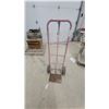 Image 1 : Pink Two-Wheel Upright Hand Truck Dolly with Pneumatic Tires and Steel Toe Plate
