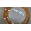 Image 6 : Anchor Hocking Fire-King Shell Pattern Peach Luster and White Gold Trim Cups and Saucers