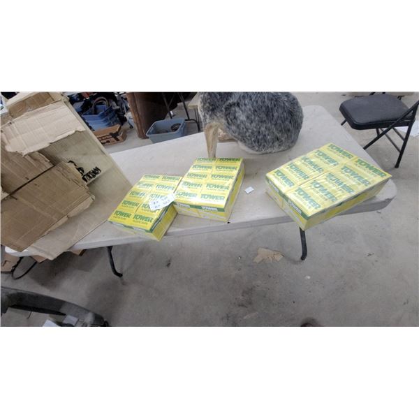Tower 20G Grey Plastic Clips, 50/100/10 mm, 80 Boxes