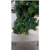 Image 2 : Tabletop Artificial Christmas Tree with C9 Multicolor Lights on Wooden Stand 55" tall0