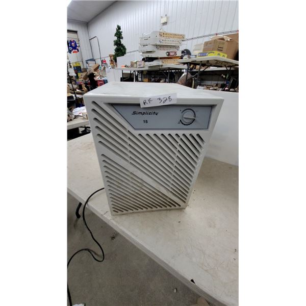 Simplicity 15 Dehumidifier