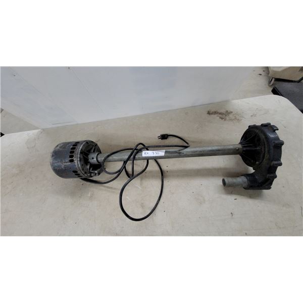 Pedestal Sump Pump with Electric Motor