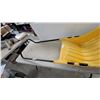 Image 3 : Era Pro Snow Pusher Shovel with U-Shaped Handle and Metal Wear Strip, Yellow