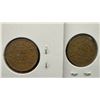 Image 3 : Five Canadian Small Cent Coins, 1932, 1933, 1934, 1935, and 1936