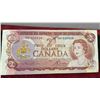 Image 3 : 1974 Bank of Canada Two Dollar Banknote, Serial Number RN1525520